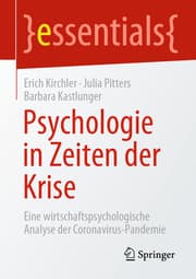 Cover von Psychologie in Zeiten der Krise