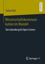 Cover von Wissenschaftskommunikation im Wandel