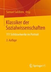Cover von Klassiker der Sozialwissenschaften