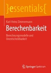 Cover von Berechenbarkeit