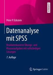 Cover von Datenanalyse mit SPSS