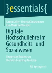 Cover von Digitale Hochschullehre im Gesundheits- und Sozialwesen