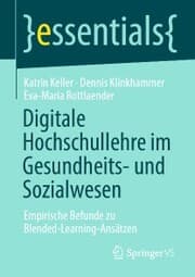 Cover von Digitale Hochschullehre im Gesundheits- und Sozialwesen