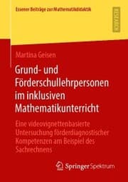 Cover von Grund- und Förderschullehrpersonen im inklusiven Mathematikunterricht