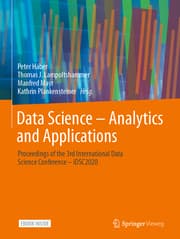 Cover von Data Science - Analytics and Applications