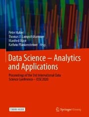 Cover von Data Science - Analytics and Applications