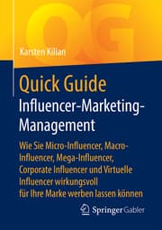 Cover von Quick Guide Influencer-Marketing-Management