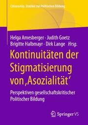 Cover von Kontinuitäten der Stigmatisierung von , Asozialität'