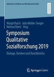 Cover von Symposium Qualitative Sozialforschung 2019