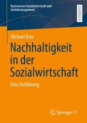 Cover von Nachhaltigkeit in der Sozialwirtschaft