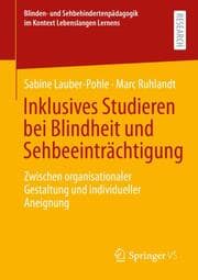 Cover von Inklusives Studieren bei Blindheit und Sehbeeinträchtigung
