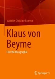 Cover von Klaus von Beyme