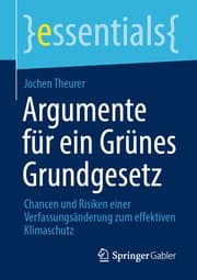 Cover von Argumente für ein Grünes Grundgesetz