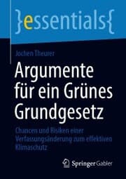 Cover von Argumente für ein Grünes Grundgesetz