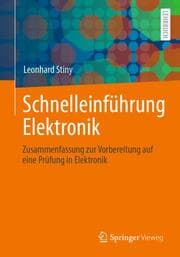 Cover von Schnelleinführung Elektronik