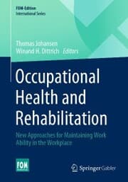 Cover von Occupational Health and Rehabilitation