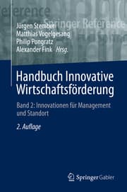 Cover von Handbuch Innovative Wirtschaftsförderung 2