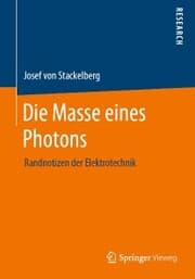 Cover von Die Masse eines Photons