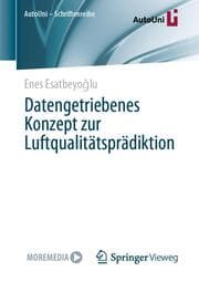 Cover von Datengetriebenes Konzept zur Luftqualitätsprädiktion