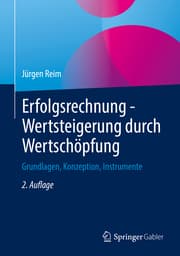 Cover von Erfolgsrechnung - Wertsteigerung durch Wertschöpfung