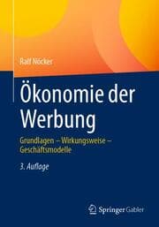 Cover von Ökonomie der Werbung