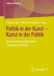 Cover von Politik in der Kunst - Kunst in der Politik