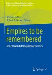 Cover von Empires to be remembered