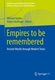 Cover von Empires to be remembered
