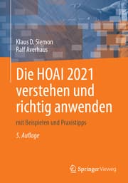 Cover von Die HOAI 2021 verstehen und richtig anwenden