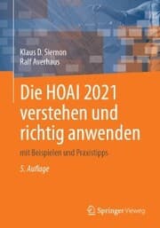 Cover von Die HOAI 2021 verstehen und richtig anwenden