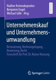 Cover von Unternehmenskauf und Unternehmensumwandlung