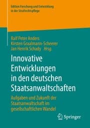 Cover von Innovative Entwicklungen in den deutschen Staatsanwaltschaften