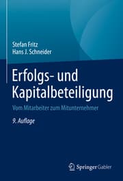 Cover von Erfolgs- und Kapitalbeteiligung