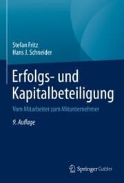 Cover von Erfolgs- und Kapitalbeteiligung