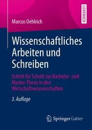 Cover von Wissenschaftliches Arbeiten und Schreiben