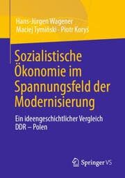 Cover von Sozialistische Ökonomie im Spannungsfeld der Modernisierung