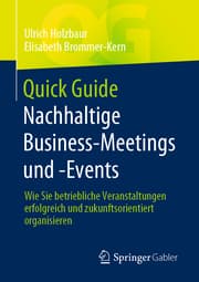 Cover von Quick Guide Nachhaltige Business-Meetings und -Events