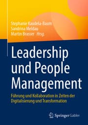 Cover von Leadership und People Management