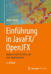 Cover von Einführung in JavaFX/OpenJFX
