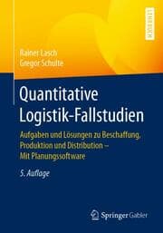 Cover von Quantitative Logistik-Fallstudien