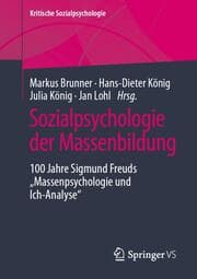 Cover von Sozialpsychologie der Massenbildung