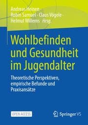 Cover von Wohlbefinden und Gesundheit im Jugendalter