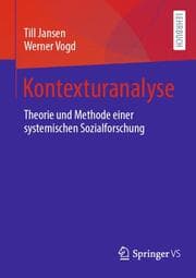 Cover von Kontexturanalyse