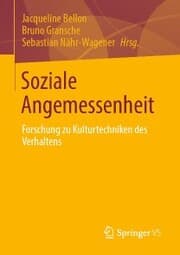 Cover von Soziale Angemessenheit