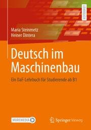 Cover von Deutsch im Maschinenbau
