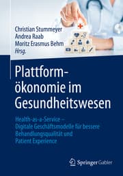Cover von Plattformökonomie im Gesundheitswesen