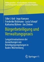 Cover von Bürgerbeteiligung und Verwaltungspraxis
