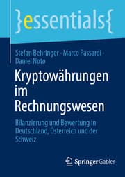 Cover von Kryptowährungen im Rechnungswesen