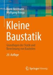 Cover von Kleine Baustatik