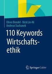 Cover von 110 Keywords Wirtschaftsethik